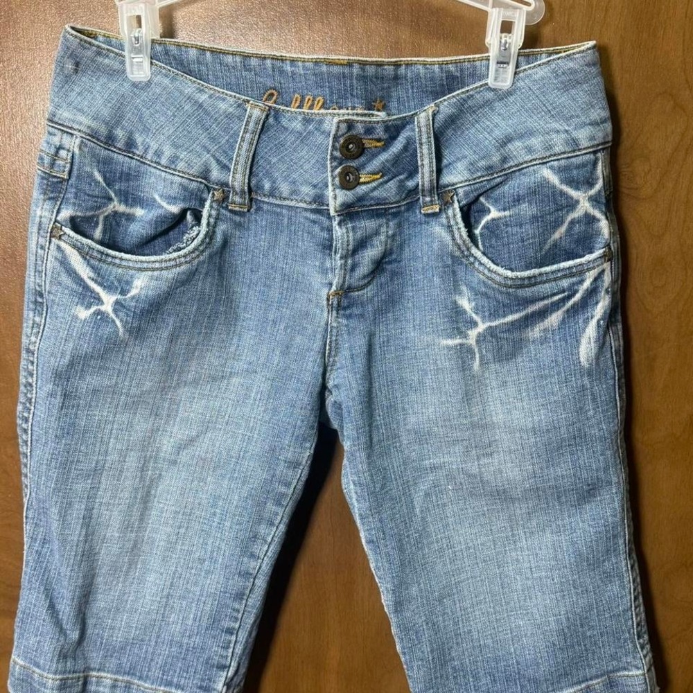 Bubblegum Y2K Denim Capris